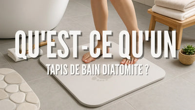 Qu'est-ce qu'un tapis de bain diatomite ?
